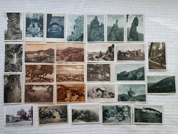 Régi magyar turista képeslapok egyben, 28 db egyben
