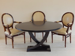 Art Deco étkezőasztal 6 személyes [C-19]
