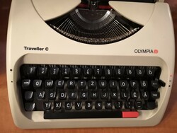 Old olympia traveler c typewriter