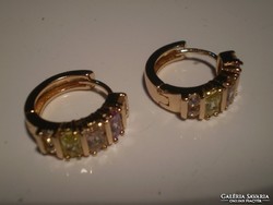 Final sale, Italian gold gold filled earrings