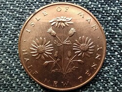 Man-sziget II. Erzsébet 1/2 Új penny 1971 (id47666)