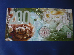 Aurora island $200 2020 lion mosquito bird flower ! Ouch! Rare fantasy money!