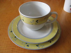 Royal Doulton Blueberry angol  teás-kávés trió szett