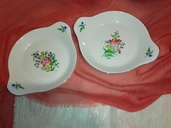 French porcelain cookie plate...Hand painted.