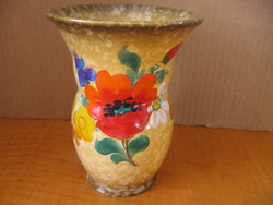 Antique museum, collector's art deco ditmar a.G. A vase with poppies