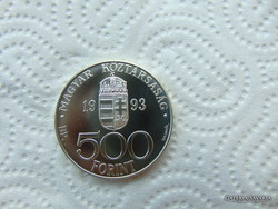 Ezüst 500 forint 1993 BU 31.46 gramm