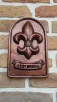 Hungarian scout badge made of artificial stone !!! Be alert!