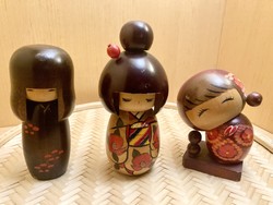 Japán Kokeshi baba gyűjtemény