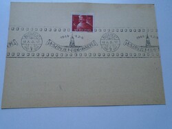 D192250 Emléklap emlékbélyegzés  A szovjet film ünnepe 1948 humoros levelezőlapon