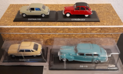 Renault, Zastava, ZIS, Citroen - Autómodell 1:43 -