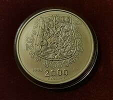 Honfoglalás 2000 Forint 1996 Bu.