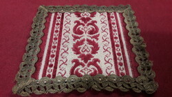 Antique velvet place mat (l3273)