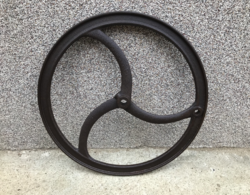 Cast iron well wheel, grinding wheel (48 cm, 5 kg)