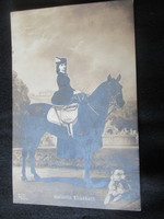 1908 Queen Elizabeth Sissy sissy period equestrian horse photo sheet image Habsburg Austrian Hungarian Monarchy