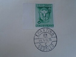 D192468 commemorative stamp Gödöllő jamboree scout meeting 1939 scout