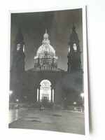 D192383 old postcard - Budapest - Saint Stephen's Basilica 1940s