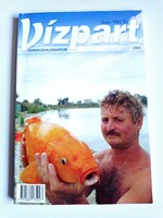 Vízpart horgászkalendárium 2003 horgász könyv horgászat