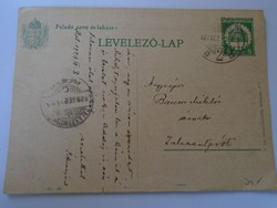 D192538  Levelezőlap - 1929   Budapest   - Zalaszentgrót - Baum Miklós