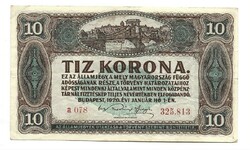 10 korona 1920 2. sorszám között pont