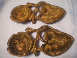 N2 Russian heavy Art Nouveau iron castings 2 pieces for sale as a set rarities used as jewelry holders