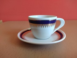1 piece Zsolnay coffee cup with saucer