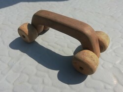 Old wooden toy, toy car