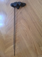 Gustav Becker chime rod 2pcs holder bracket cast iron for 2 or 3 weights, suitable for?!