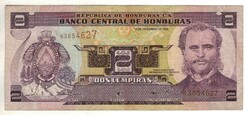 2 lempira 2000 Honduras