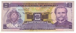2 lempira 2003 Honduras