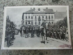 1940 Liberation of Transylvania, invasion of Szatmárném, Governor Miklós Horthy, original photo sheet