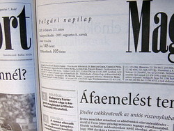 2007 August 8 / Hungarian nation / birthday!? Original newspaper! No.: 22429