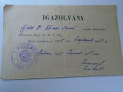 Membership card D192583 1925 sixty m. National Occupational Safety Office -jr. Dear Dr. Ebner