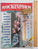 Rockinform magazin #53 1997 P. Mobil Kiss Schulze Jarre Nick Cave Alice Cooper Pantera Jethro Exodus