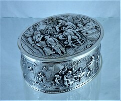 Beautiful, antique, silver box, Amsterdam, 1917!!!