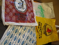 Pack of 4 retro advertising bags