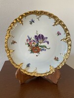Oscar schlegelmilch german porcelain ornament with bowl stand