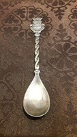 Antique silver-plated teaspoon 1. (M3283)