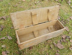 Ii.Vh rare Hungarian wooden ammunition box
