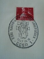 Za413.42 Occasional stamp - celebrations of Our Lady of Eger - Eger 1947 ix.19.