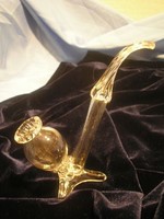 N16 wine or brandy pipe three-legged glass pipe can be supported rarity gift flawless
