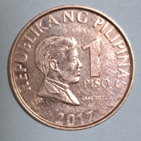 Fülöp-szigetek 1 Piso 2017 JOSE RIZAL (399)