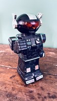 Retro plastic toy robot