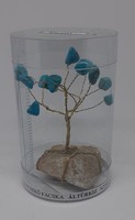 Turquoise mineral tree, lucky tree / mineral of the zodiac sign of Aquarius