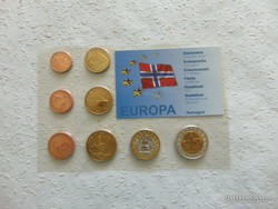 Norvégia euro forgalmi sor 2004 bliszterben PROBA !