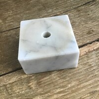 Marble plinth for statues