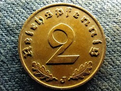 Németország Horogkeresztes 2 birodalmi pfennig 1938 J (id71633)
