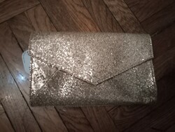 Brand new gold envelope bag with tags