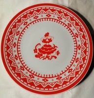 Zsolnay Fali tányér