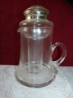 Ice-cooled decanter / crystal glass.