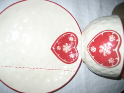 Two-piece porcelain set